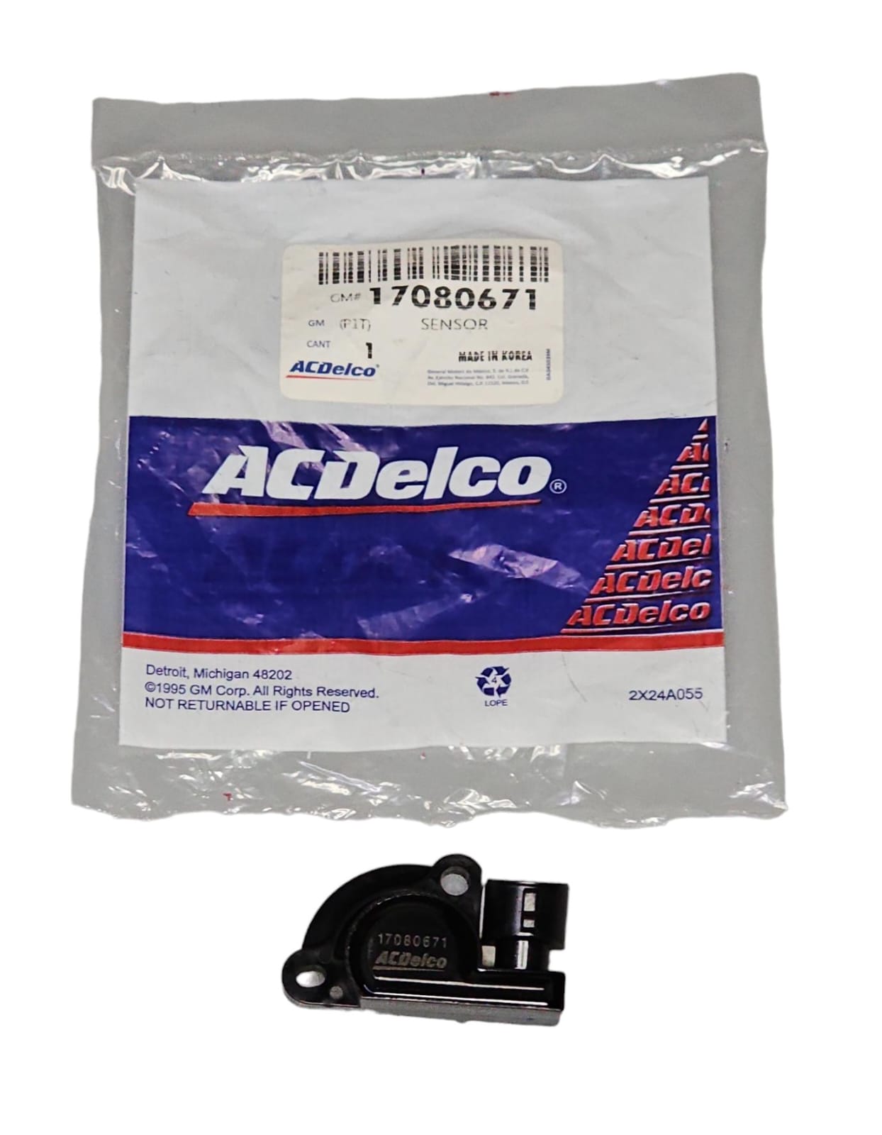 SENSOR TPS GM CHEVY AVEO NEGRO